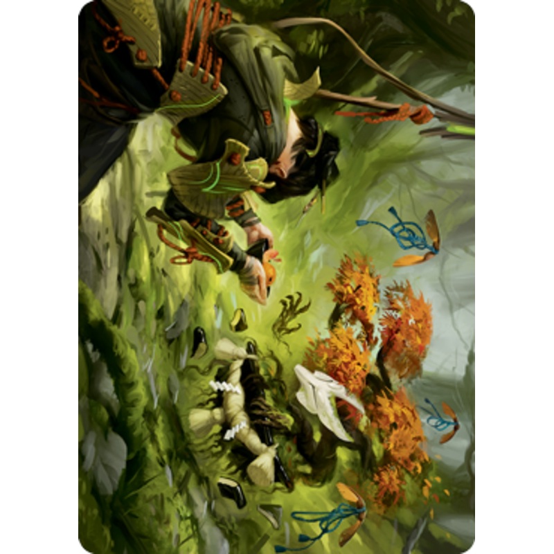 Commune with Spirits Art Card [Kamigawa: Neon Dynasty Art Series]