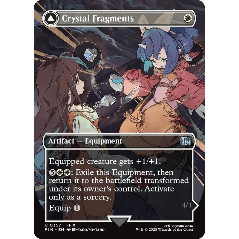 Crystal Fragments (Borderless) [FINAL FANTASY]