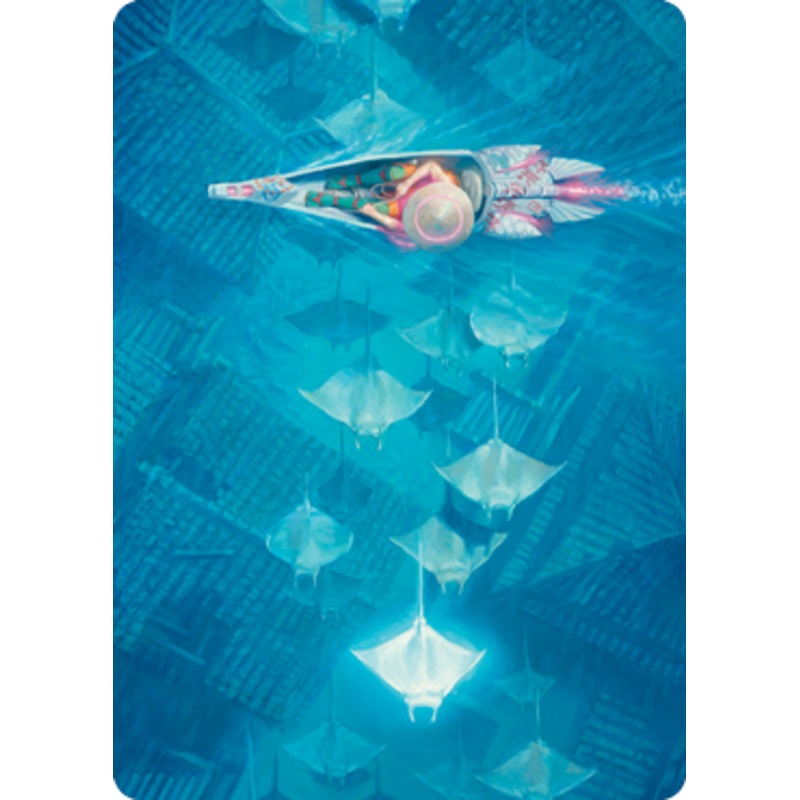 Discover the Impossible Art Card [Kamigawa: Neon Dynasty Art Series]