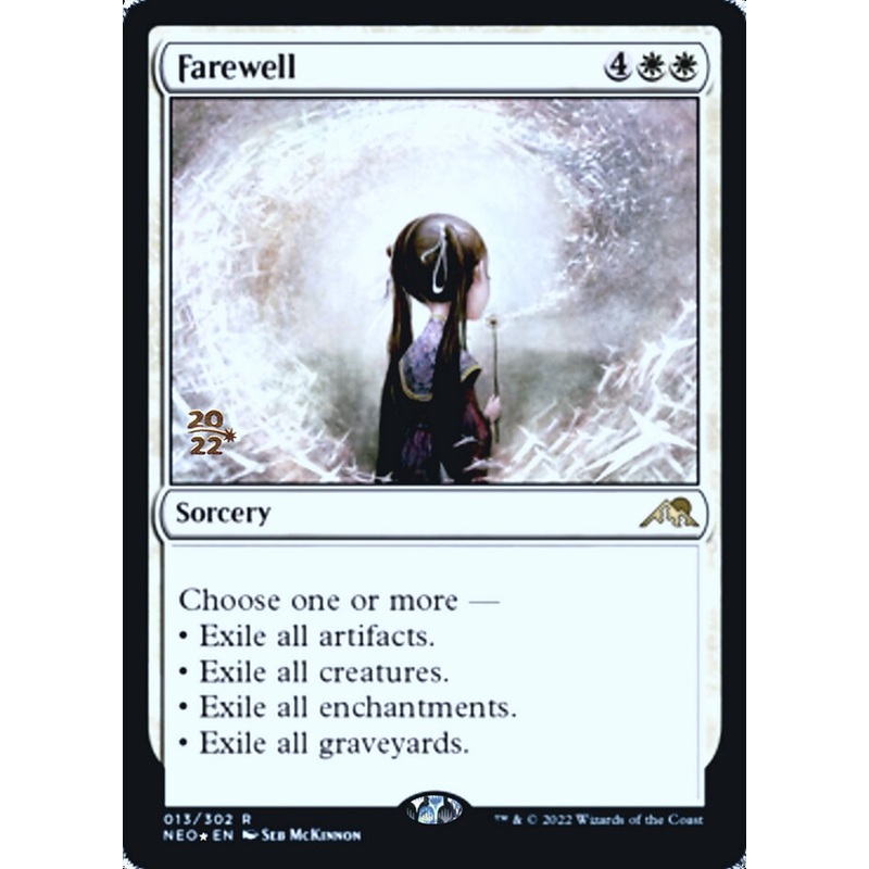 Farewell [Kamigawa: Neon Dynasty Prerelease Promos]