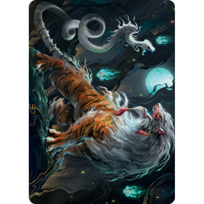 Gloomshrieker Art Card [Kamigawa: Neon Dynasty Art Series]