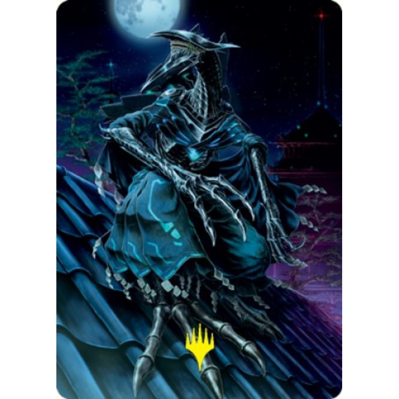 Jin-Gitaxias, Progress Tyrant Art Card (Gold-Stamped Signature) [Kamigawa: Neon Dynasty Art Series]
