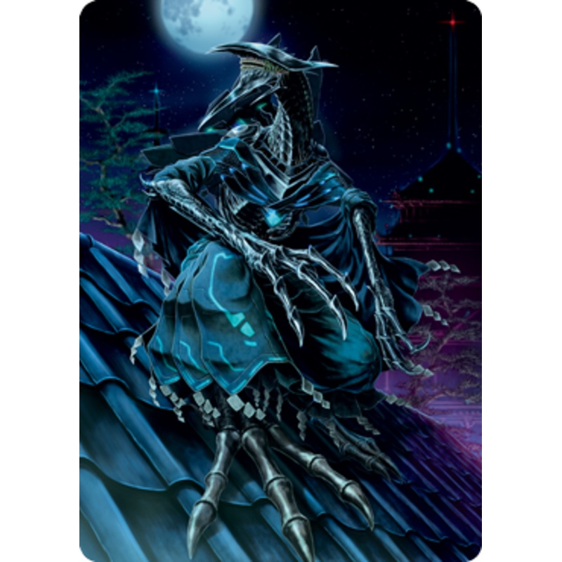 Jin-Gitaxias, Progress Tyrant Art Card [Kamigawa: Neon Dynasty Art Series]