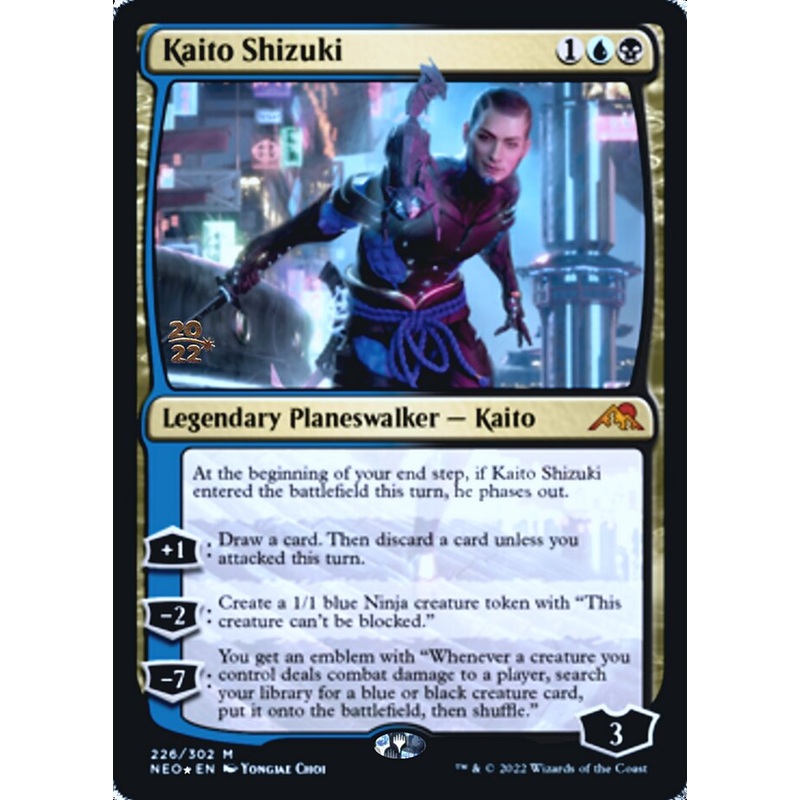 Kaito Shizuki [Kamigawa: Neon Dynasty Prerelease Promos]