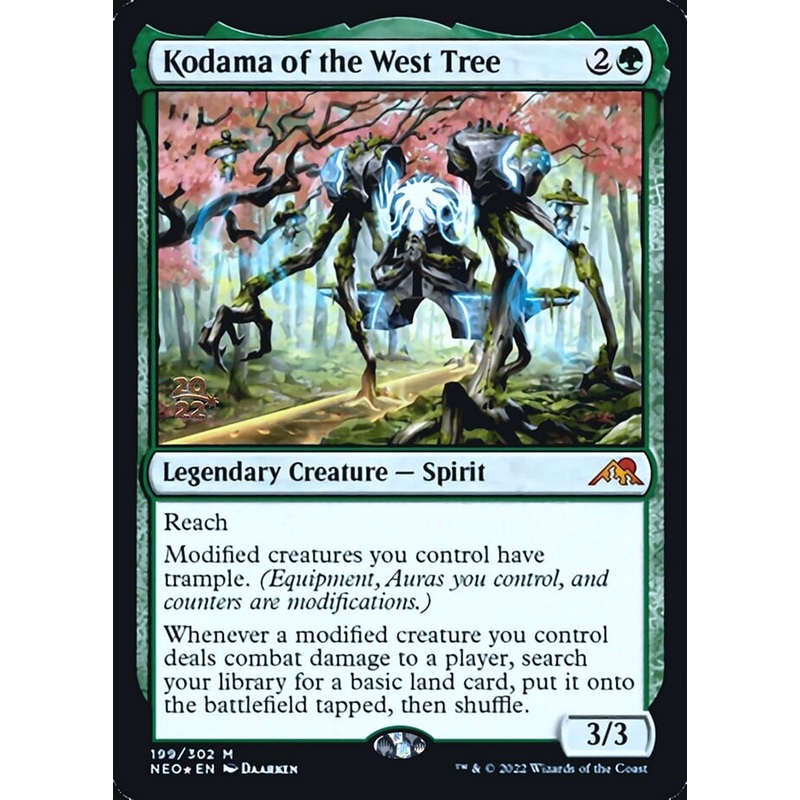 Kodama of the West Tree [Kamigawa: Neon Dynasty Prerelease Promos]