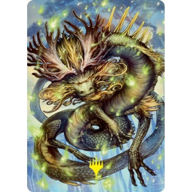 Kura, the Boundless Sky Art Card (Gold-Stamped Signature) [Kamigawa: Neon Dynasty Art Series]