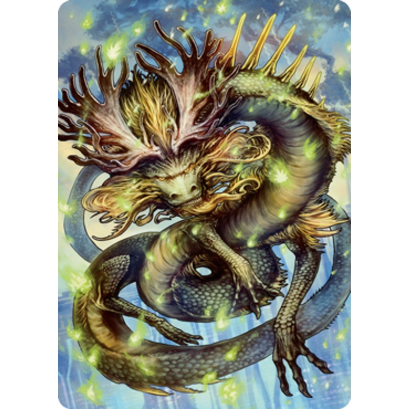 Kura, the Boundless Sky Art Card [Kamigawa: Neon Dynasty Art Series]