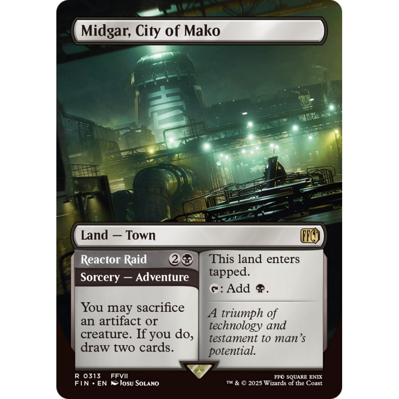 Midgar, City of Mako (Borderless) [FINAL FANTASY]