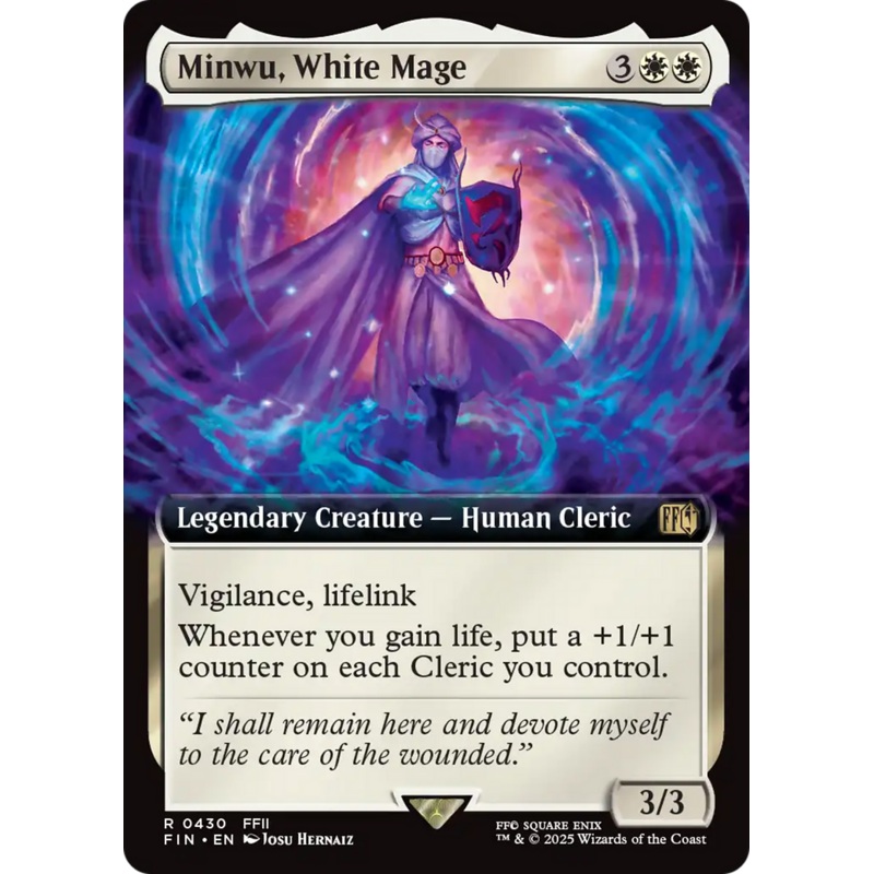 Minwu, White Mage (Extended Art) [FINAL FANTASY]