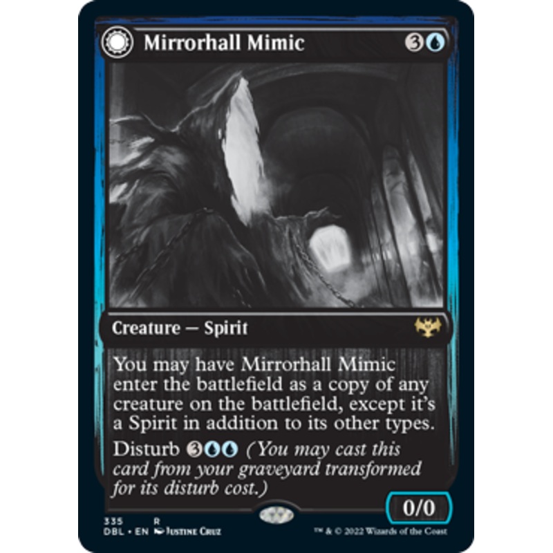 Mirrorhall Mimic // Ghastly Mimicry [Innistrad: Double Feature]