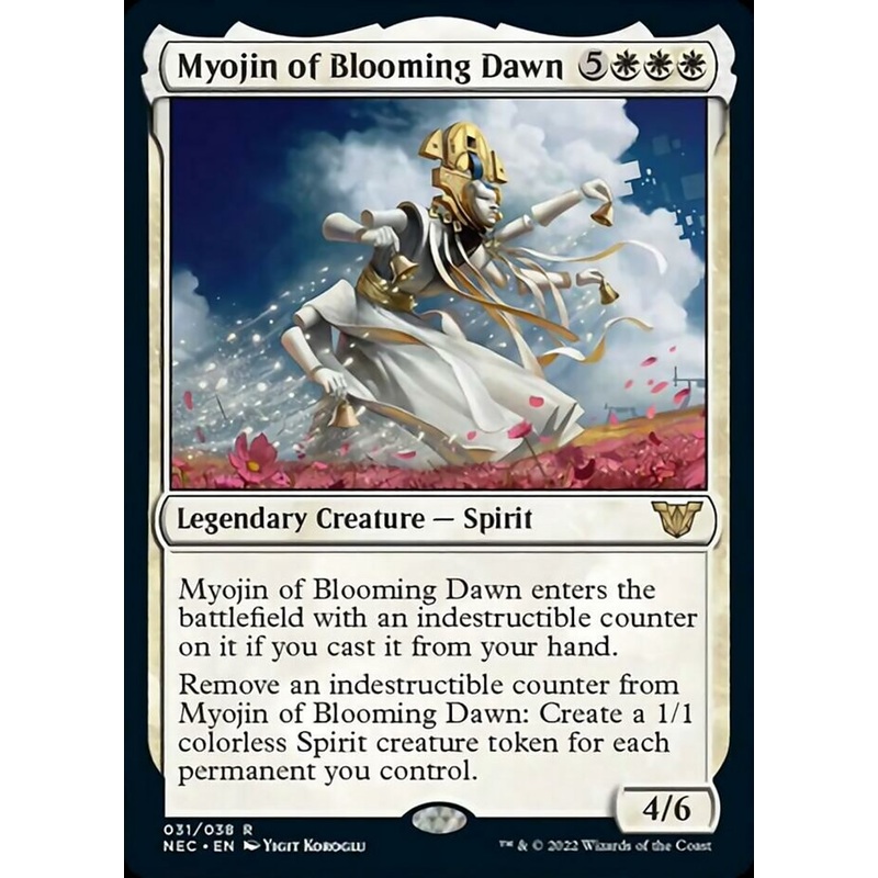 Myojin of Blooming Dawn [Kamigawa: Neon Dynasty Commander]