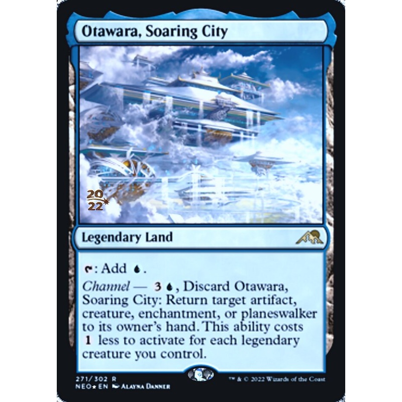 Otawara, Soaring City [Kamigawa: Neon Dynasty Prerelease Promos]