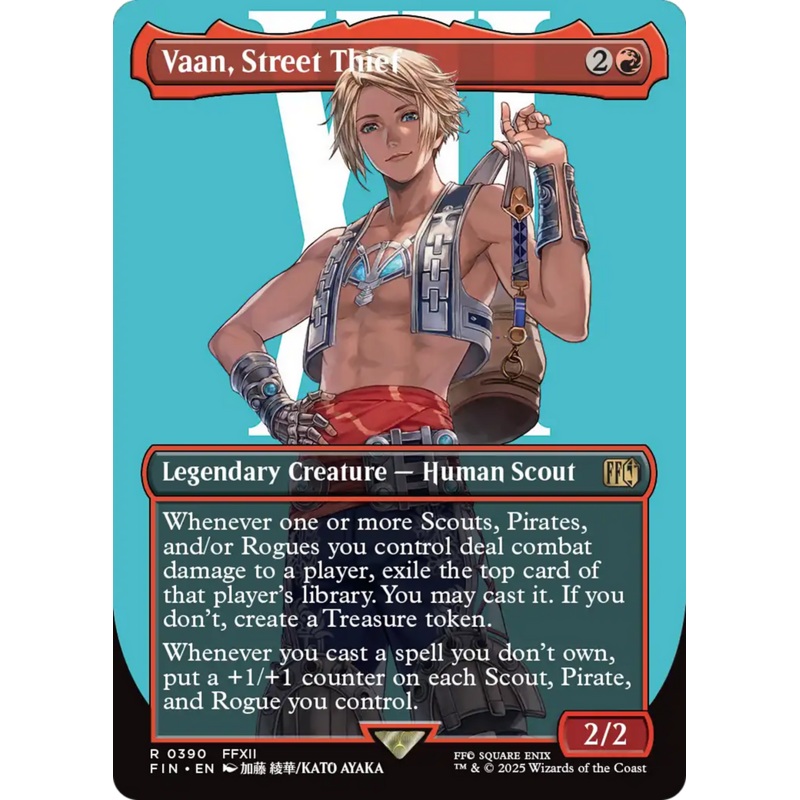 Vaan, Street Thief (Borderless) [FINAL FANTASY]