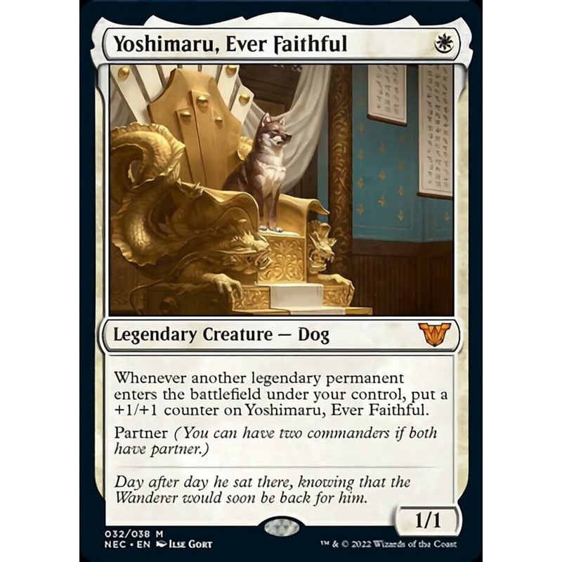 Yoshimaru, Ever Faithful [Kamigawa: Neon Dynasty Commander]