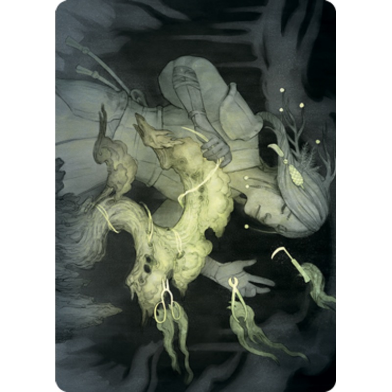 Careful Cultivation Art Card [Kamigawa: Neon Dynasty Art Series]