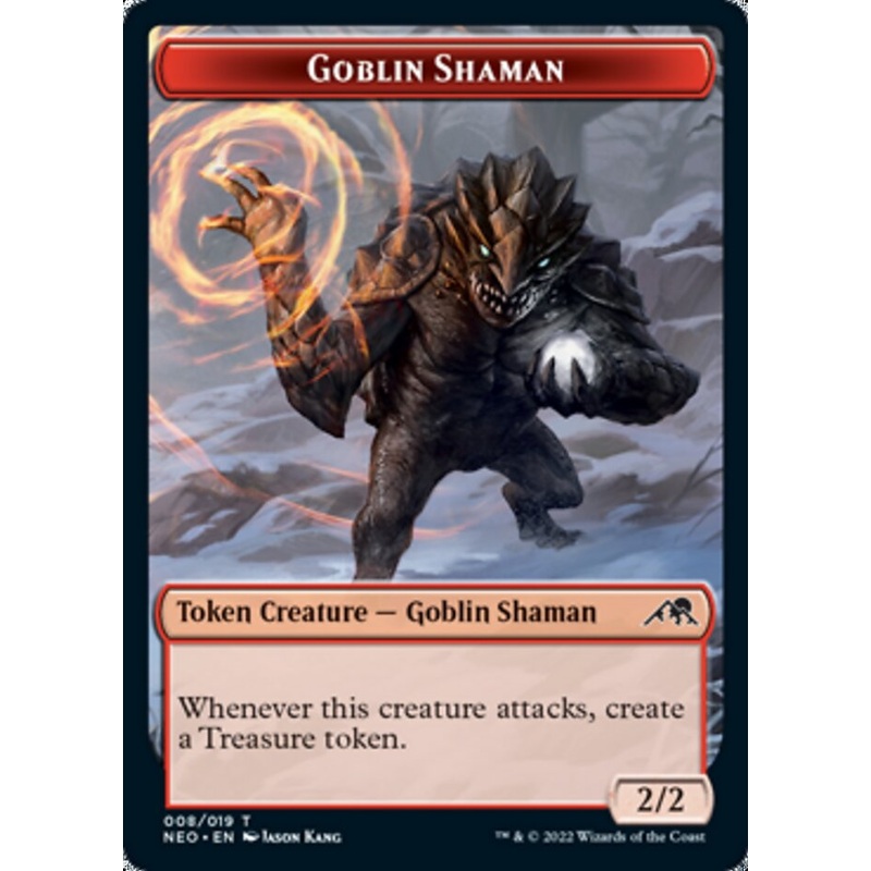Goblin Shaman Token [Kamigawa: Neon Dynasty Tokens]