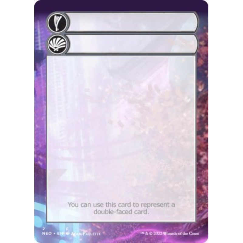 Helper Card (2/9) [Kamigawa: Neon Dynasty Tokens]
