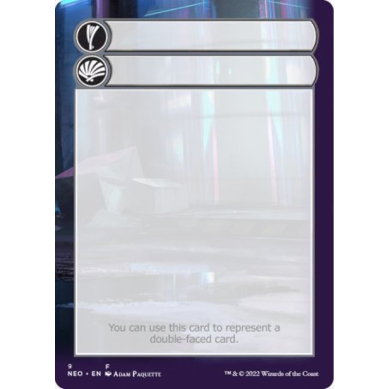 Helper Card (9/9) [Kamigawa: Neon Dynasty Tokens]
