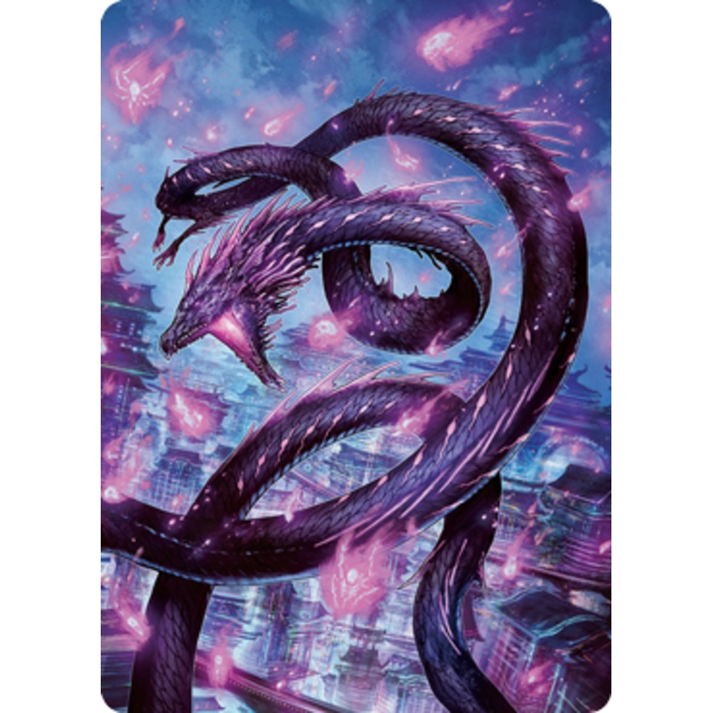 Junji, the Midnight Sky 2 Art Card [Kamigawa: Neon Dynasty Art Series]
