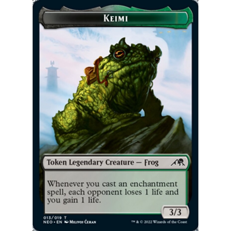 Keimi Token [Kamigawa: Neon Dynasty Tokens]