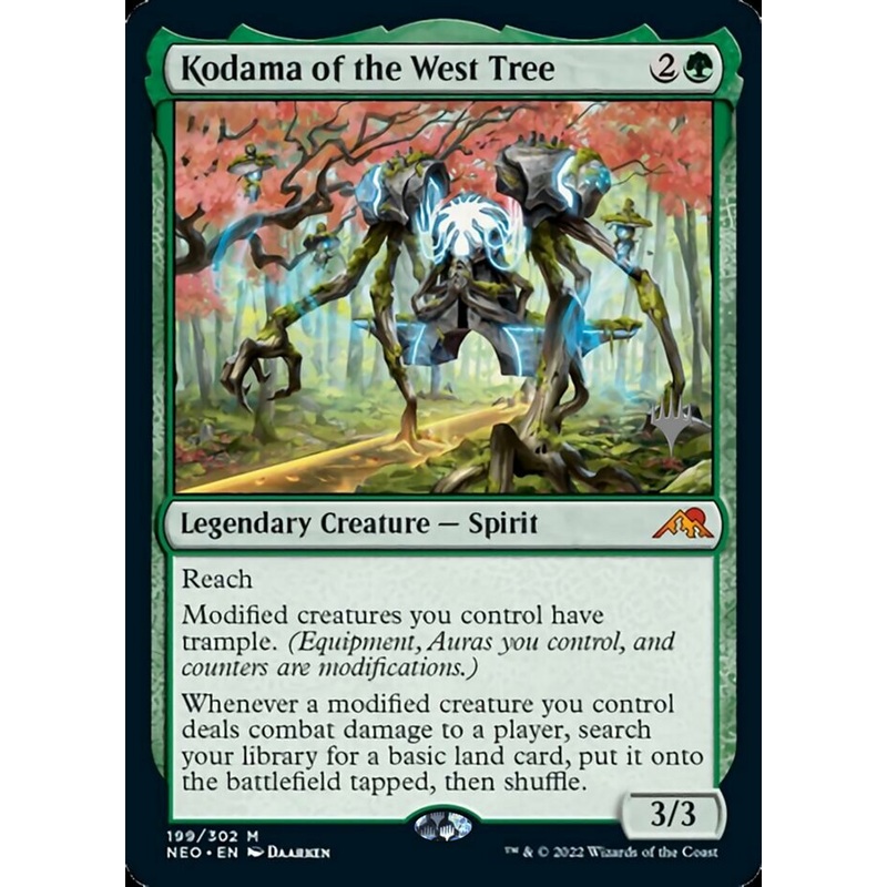 Kodama of the West Tree (Promo Pack) [Kamigawa: Neon Dynasty Promos]