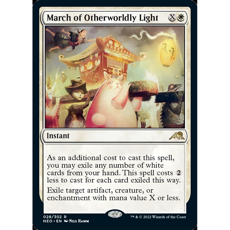 March of Otherworldly Light [Kamigawa: Neon Dynasty]