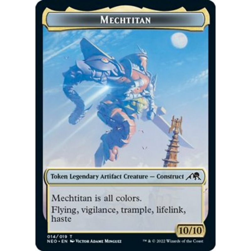 Mechtitan Token [Kamigawa: Neon Dynasty Tokens]