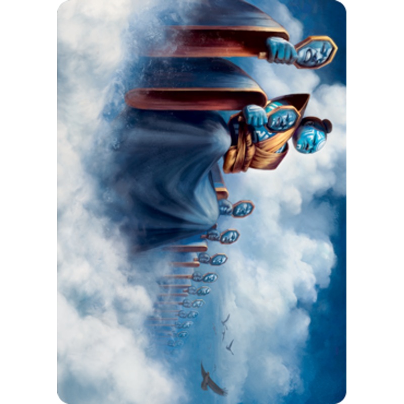 Myojin of Cryptic Dreams Art Card [Kamigawa: Neon Dynasty Art Series]