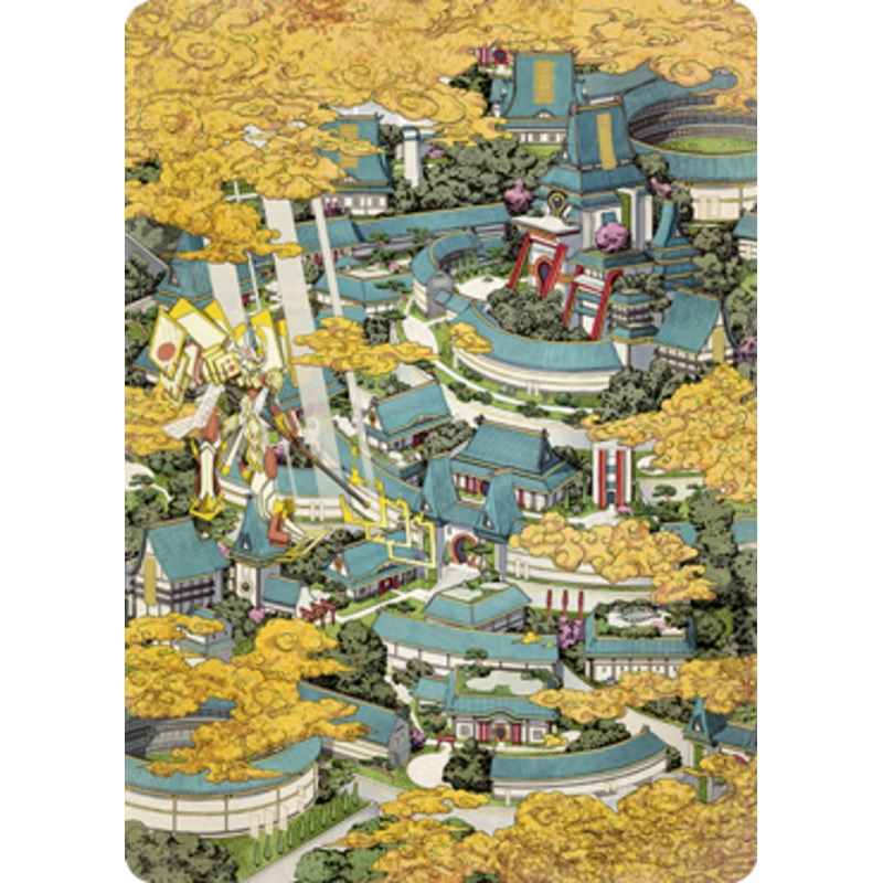 Plains 2 Art Card [Kamigawa: Neon Dynasty Art Series]