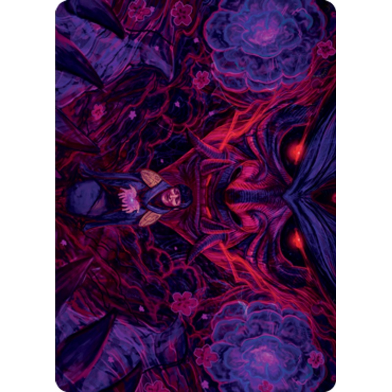Reckoner Shakedown Art Card [Kamigawa: Neon Dynasty Art Series]