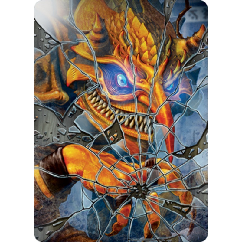 Reflection of Kiki-Jiki Art Card [Kamigawa: Neon Dynasty Art Series]