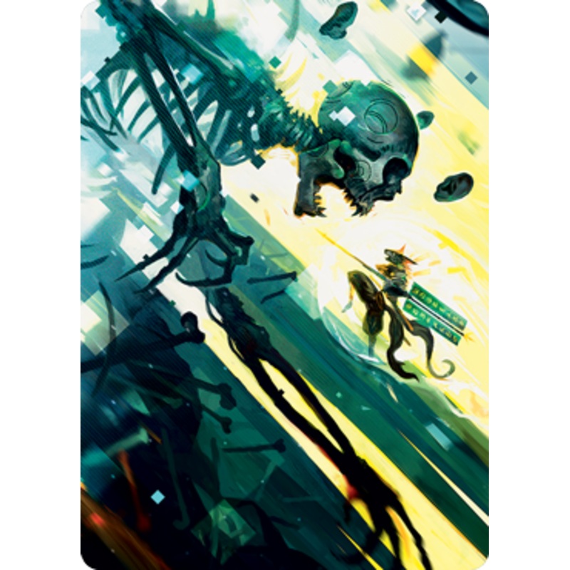 Repel the Vile Art Card [Kamigawa: Neon Dynasty Art Series]