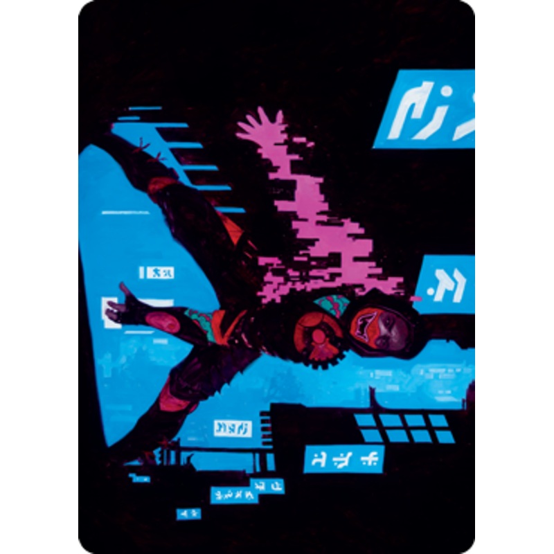 Return to Action Art Card [Kamigawa: Neon Dynasty Art Series]