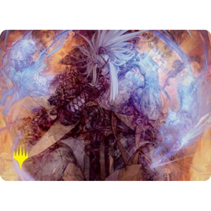 Satoru Umezawa 2 Art Card (Gold-Stamped Signature) [Kamigawa: Neon Dynasty Art Series]