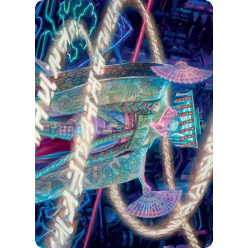 Satsuki, the Living Lore Art Card [Kamigawa: Neon Dynasty Art Series]