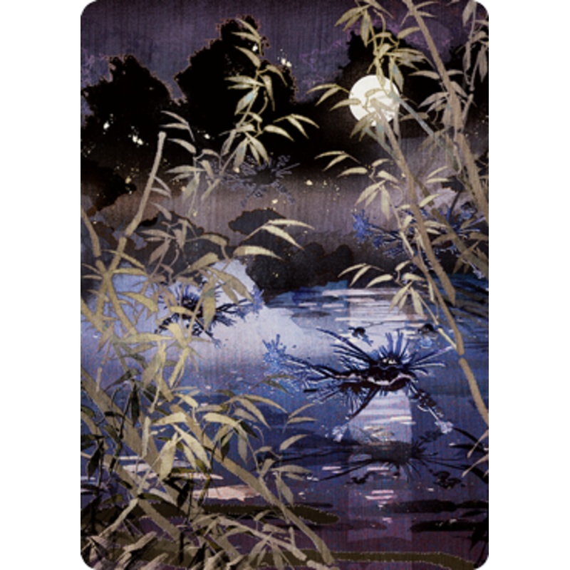 Swamp Art Card [Kamigawa: Neon Dynasty Art Series]
