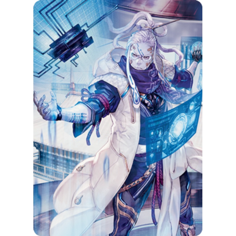 Tameshi, Reality Architect 2 Art Card [Kamigawa: Neon Dynasty Art Series]