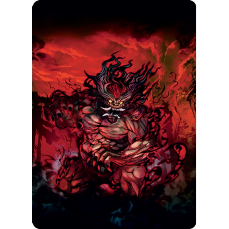 Vessel of the All-Consuming Art Card [Kamigawa: Neon Dynasty Art Series]