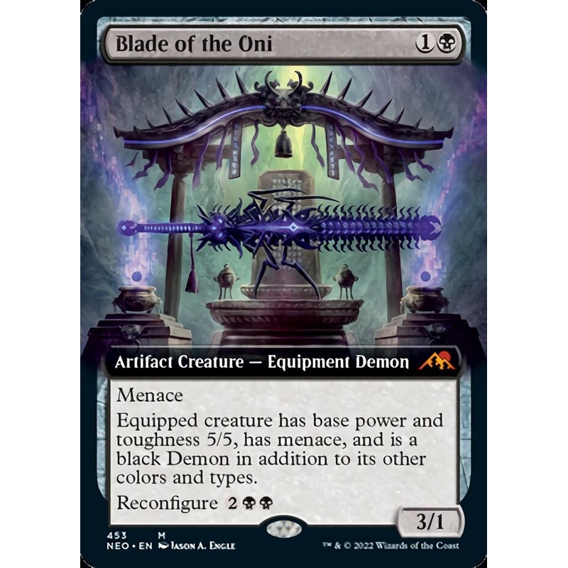 Blade of the Oni (Extended Art) [Kamigawa: Neon Dynasty]