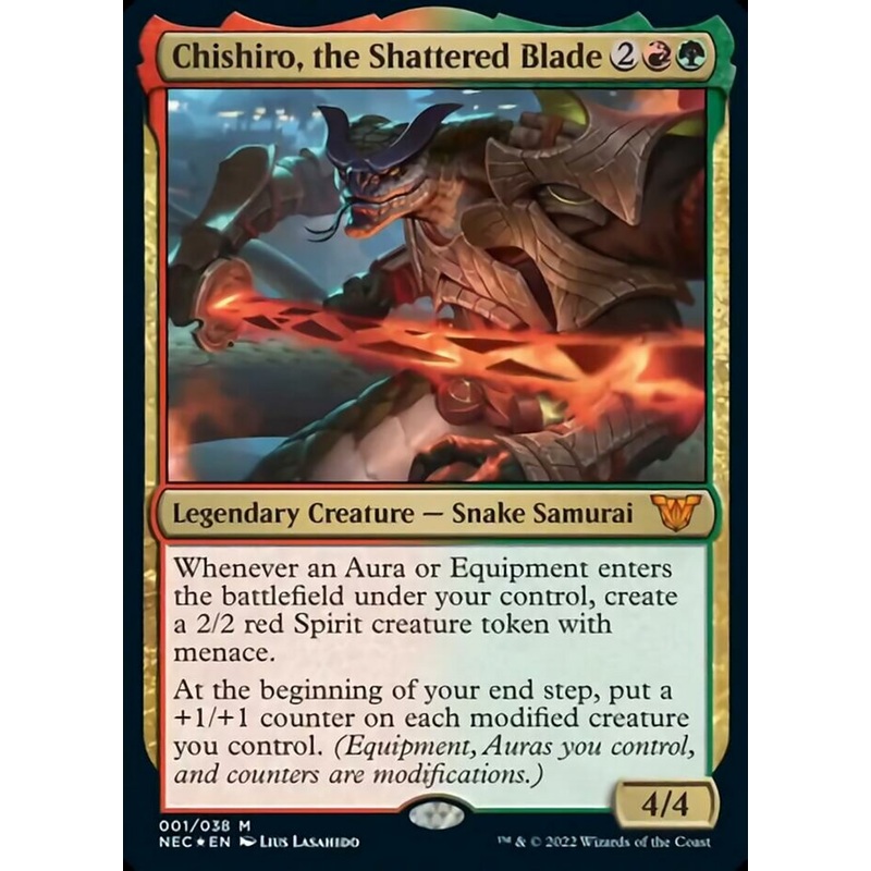 Chishiro, the Shattered Blade [Kamigawa: Neon Dynasty Commander]