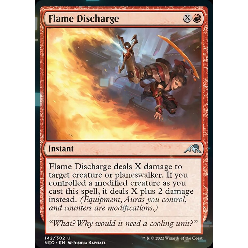 Flame Discharge [Kamigawa: Neon Dynasty]