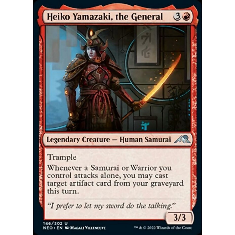 Heiko Yamazaki, the General [Kamigawa: Neon Dynasty]