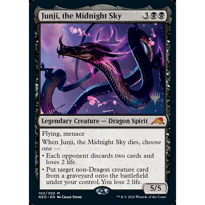Junji, the Midnight Sky (Promo Pack) [Kamigawa: Neon Dynasty Promos]