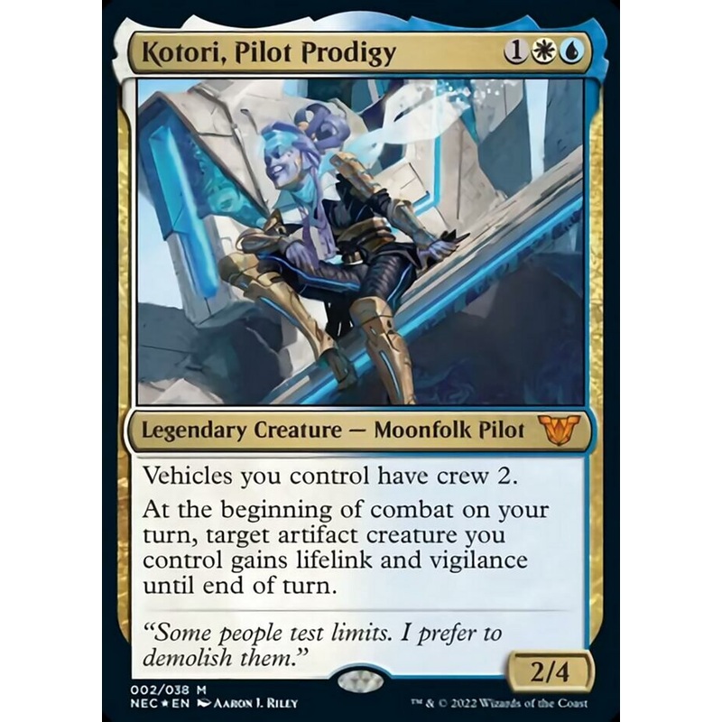 Kotori, Pilot Prodigy [Kamigawa: Neon Dynasty Commander]
