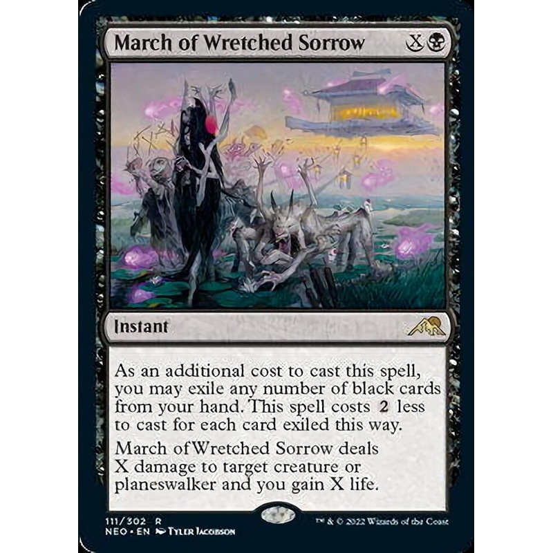 March of Wretched Sorrow [Kamigawa: Neon Dynasty]