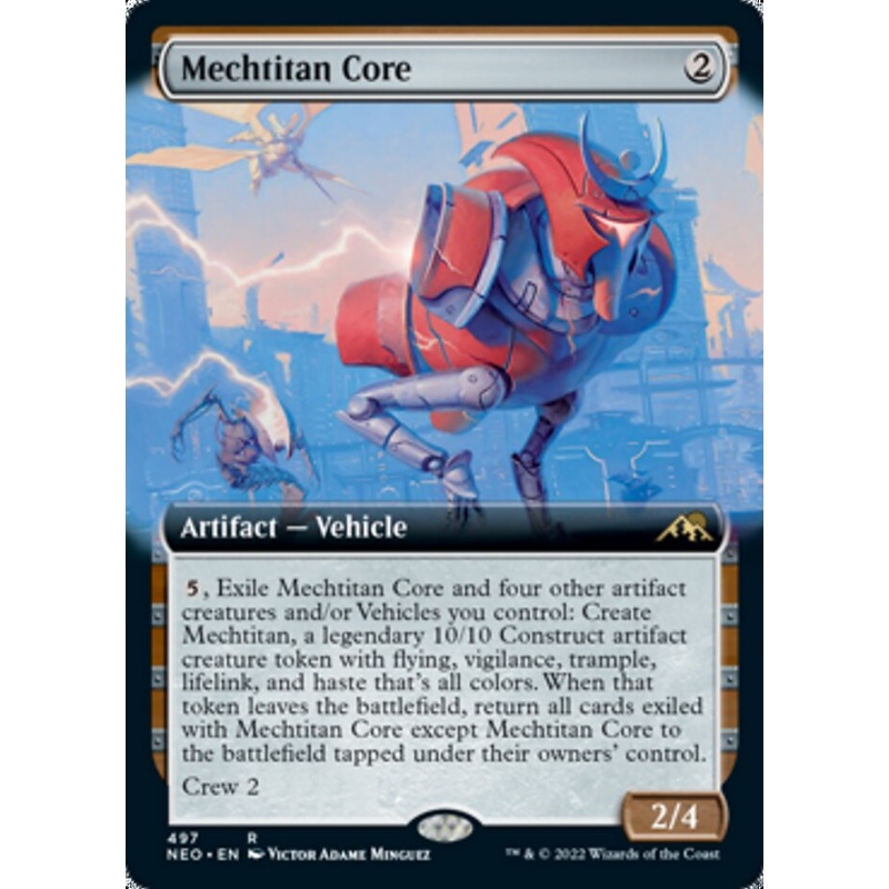 Mechtitan Core (Extended Art) [Kamigawa: Neon Dynasty]