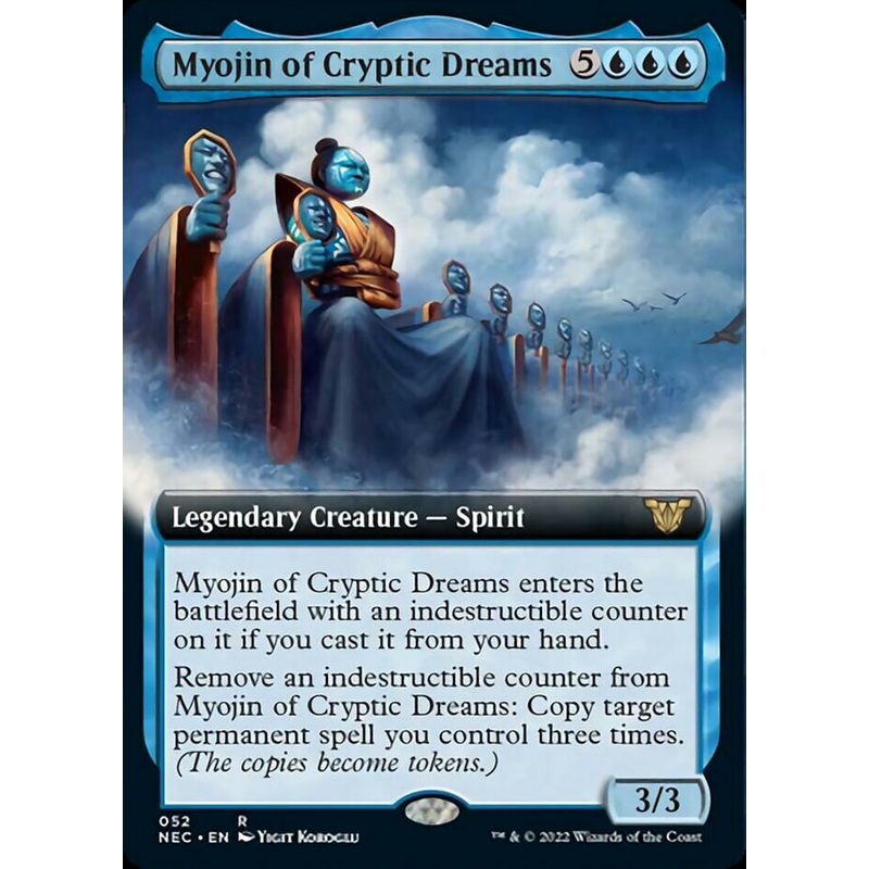 Myojin of Cryptic Dreams (Extended Art) [Kamigawa: Neon Dynasty Commander]