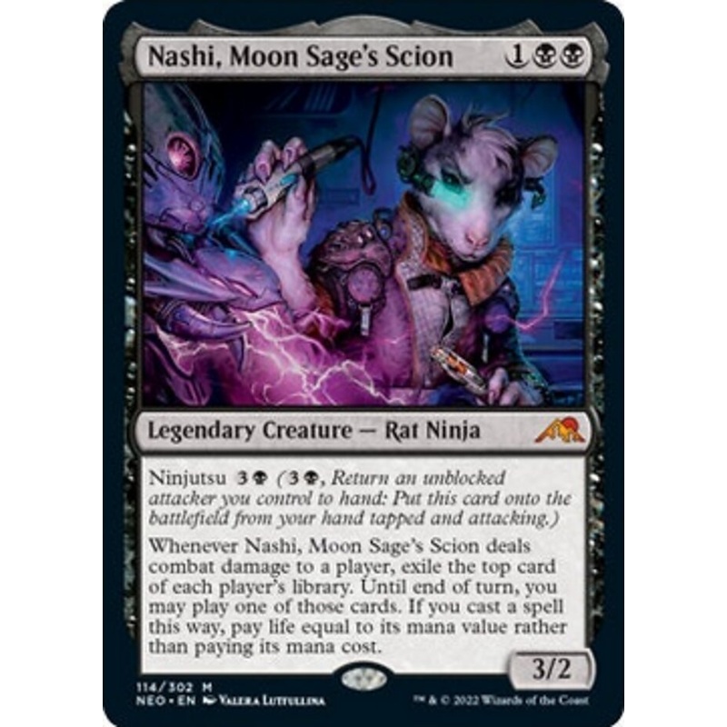 Nashi, Moon Sage's Scion [Kamigawa: Neon Dynasty]