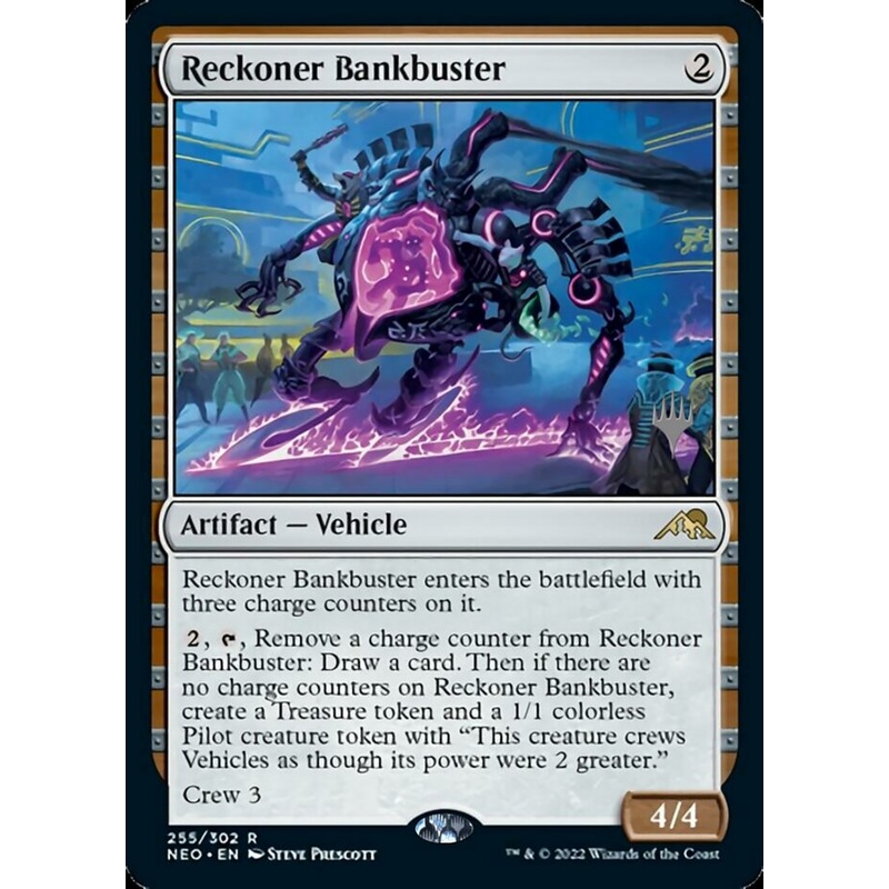 Reckoner Bankbuster (Promo Pack) [Kamigawa: Neon Dynasty Promos]