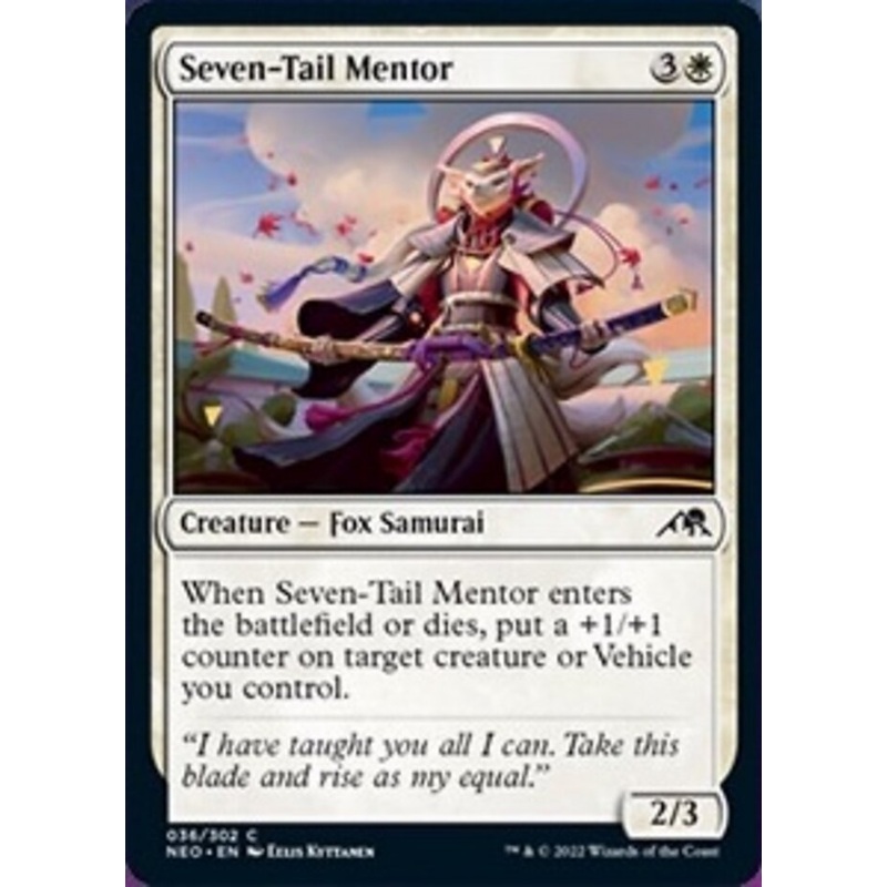 Seven-Tail Mentor [Kamigawa: Neon Dynasty]